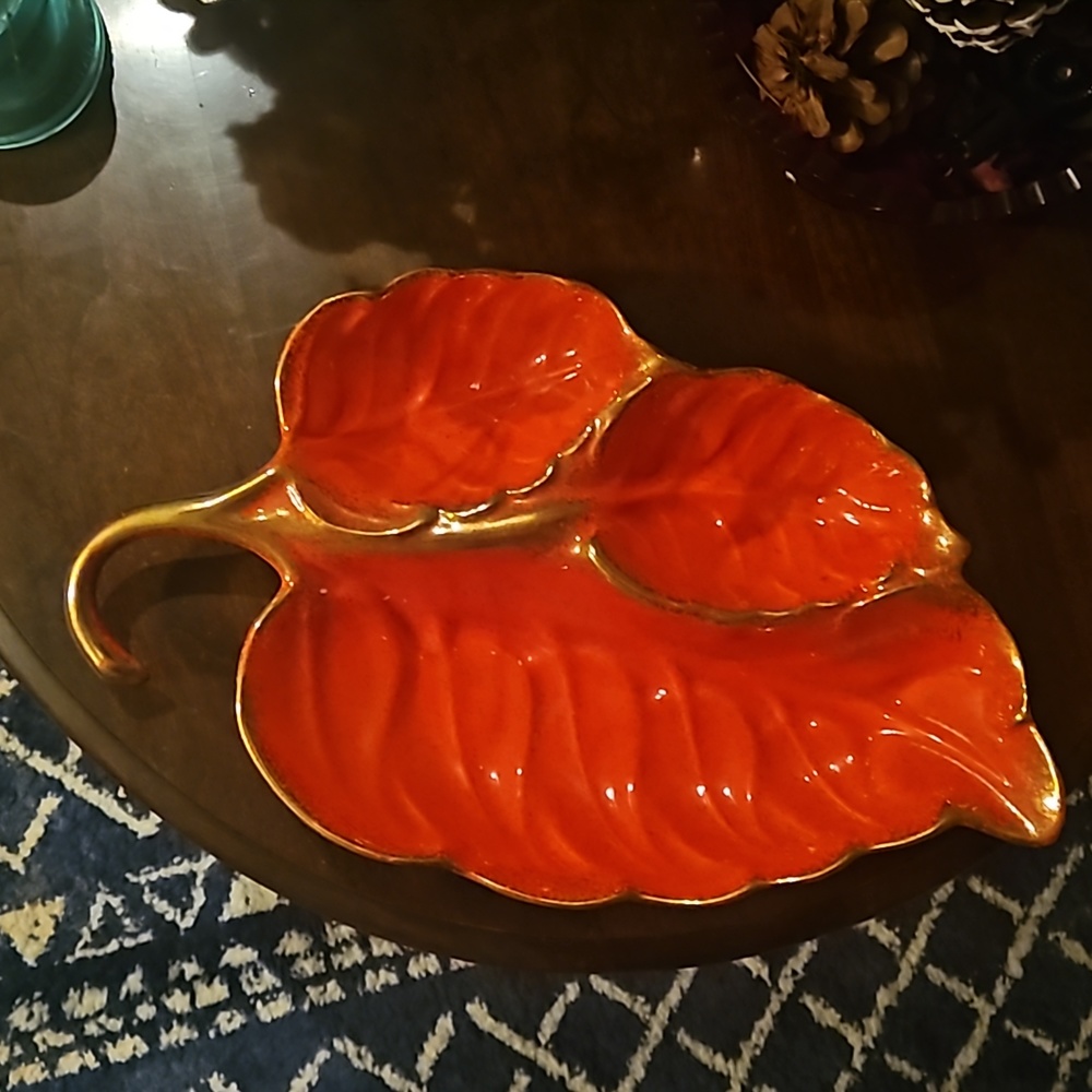 Vintage California style serving plate